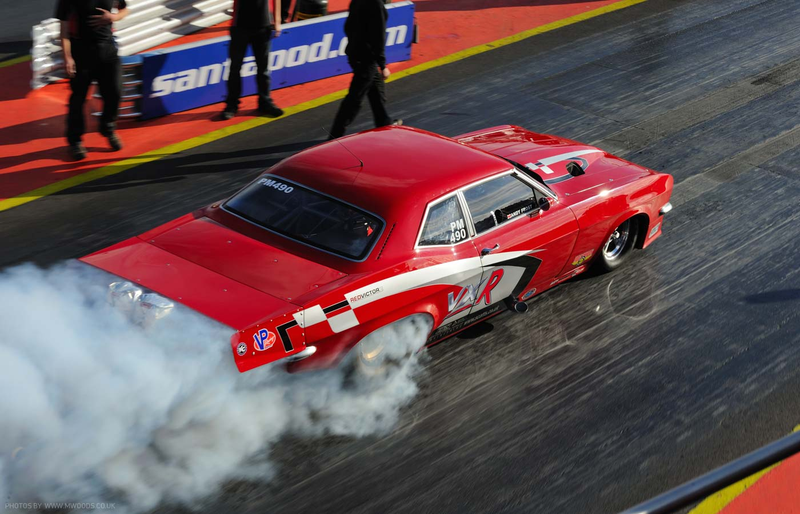 Illustration for article titled "Red Victor 3", UK Self-declared Fastest Road Legal Car In The World.